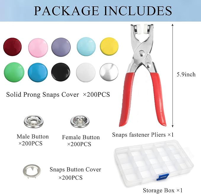 Zyntric™ Metal Button Fastening Kit