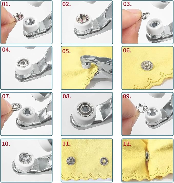 Zyntric™ Metal Button Fastening Kit
