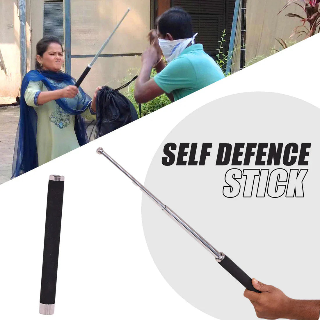 Zyntric™ - Telescopic Self Defense Stick
